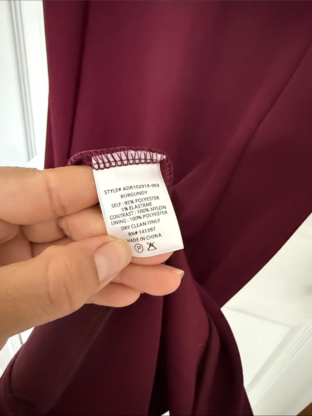 ASTR V-Neck Bow Detail Midi Dress - Picture 4 of 6